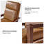 Fauteuil inclinable par pression en similicuir de 28,5 po Branstetter-94559859