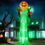 Décoration d'Halloween gonflable 12 pi 12 pi avec lumière DEL et citrouille géante pour Halloween