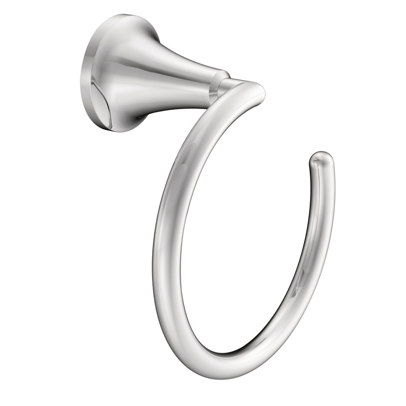 Icon Towel Ring, Brushed Bronze