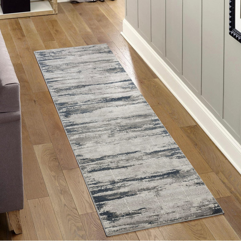 Geometrix  Area Rug, Runner 2'7" x 9'10"