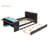 Modern Bed With Computer Desk, Trundle And Lighted Headboard, Wooden Daybed-1456480013-1456480000