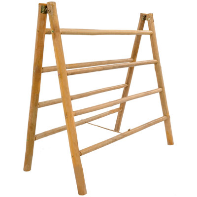 LANGKAWI Solid Bamboo Wood Towel Holder