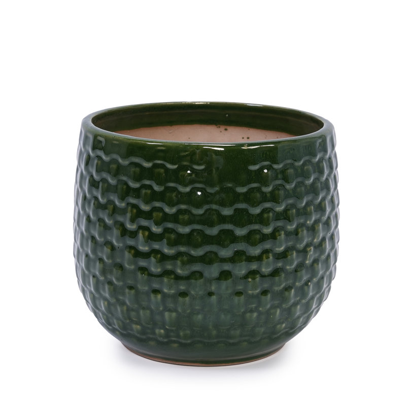 Jardinière en céramique durable de style moderne pour une utilisation intérieure et extérieure