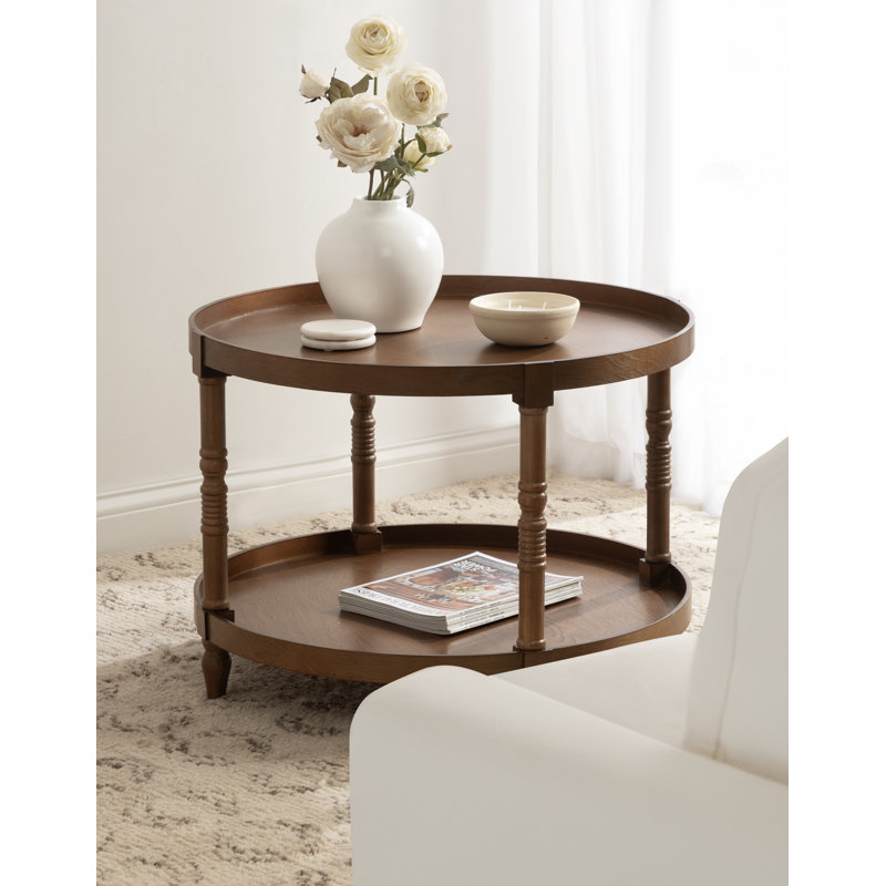 Table basse Amelea, Rustic Brown