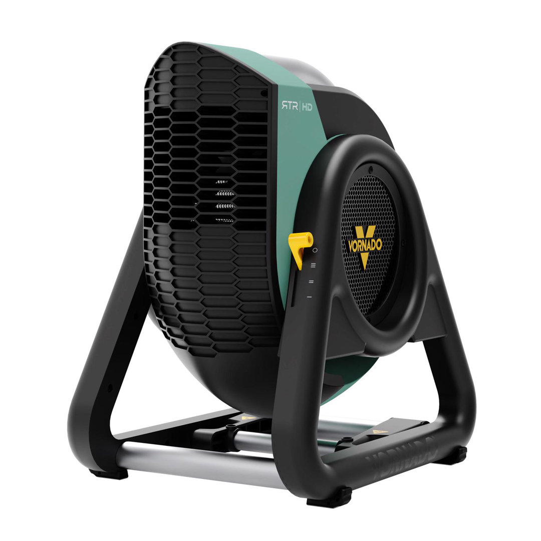 Vornado RTR HD 3-Fan Speeds Blower Fan in Green with Cord Storage Vornado