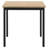 Wilmary 5-Piece Space Saving Rectangular Dining Table Greige Oak