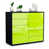 Anthracite/High-gloss green