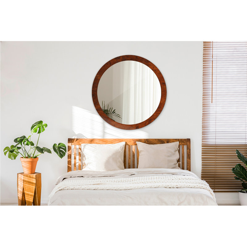Huldar Glass Flat Wall Mirror