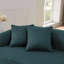 Canapé modulaire incurvé modulaire en tissu de laine d'agneau, style minimaliste moderne, comprimé (aucun assemblage requis), confortable pour le salon et la chambre à coucher - bleu-118055498