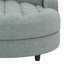Très grande chaise longue d'intérieur moderne de 55 po, canapé-lit rembourré avec siège capitonné et coussins amovibles-510817383