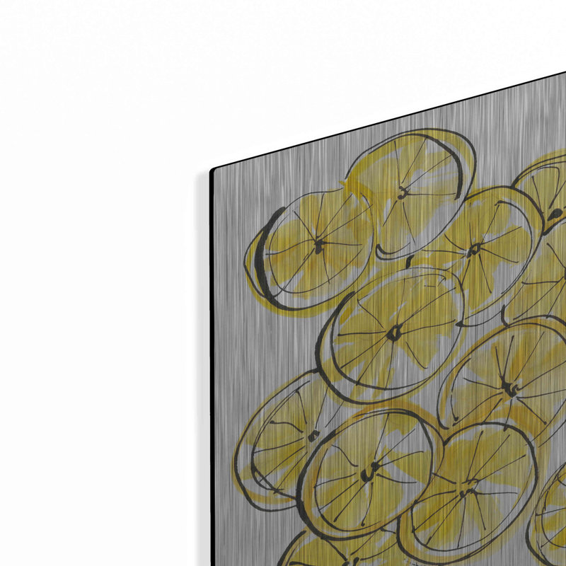«Cut Lemons III» par Chris Paschke, H 12 po x l 12 po