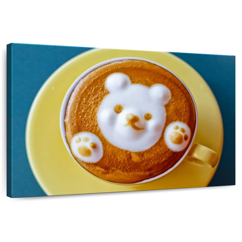Café au lait Yarlin Bear, H 32 po x l 48 po