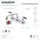 Kaiser Double Handle Kitchen Faucet with Side Spray