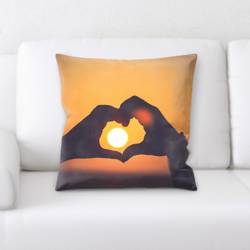 Coussin décoratif cardiaque