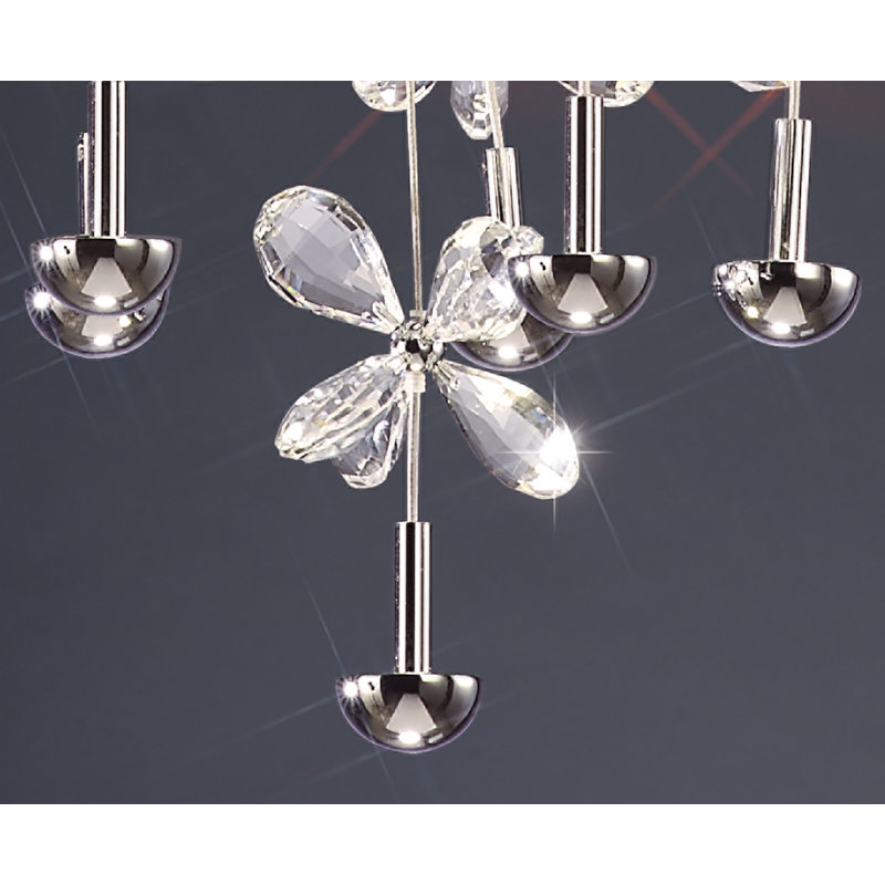 16 - Light Polished Chrome LED Pendant