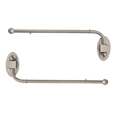 Cramon Overall Width Single Curtain Rod