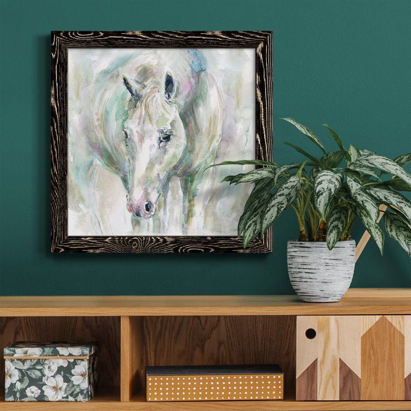 Neat and Tidy Bath - Peinture sur toile encadrée, H 20 po x l 20 po x P 1,5 po, Cadre noir