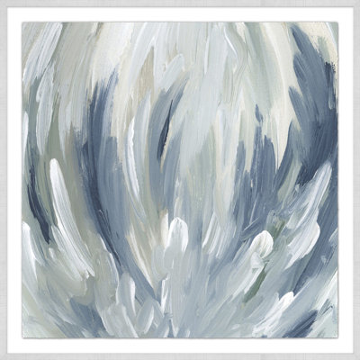 Cool Burst 1 Framed Watercolour Painting Print
