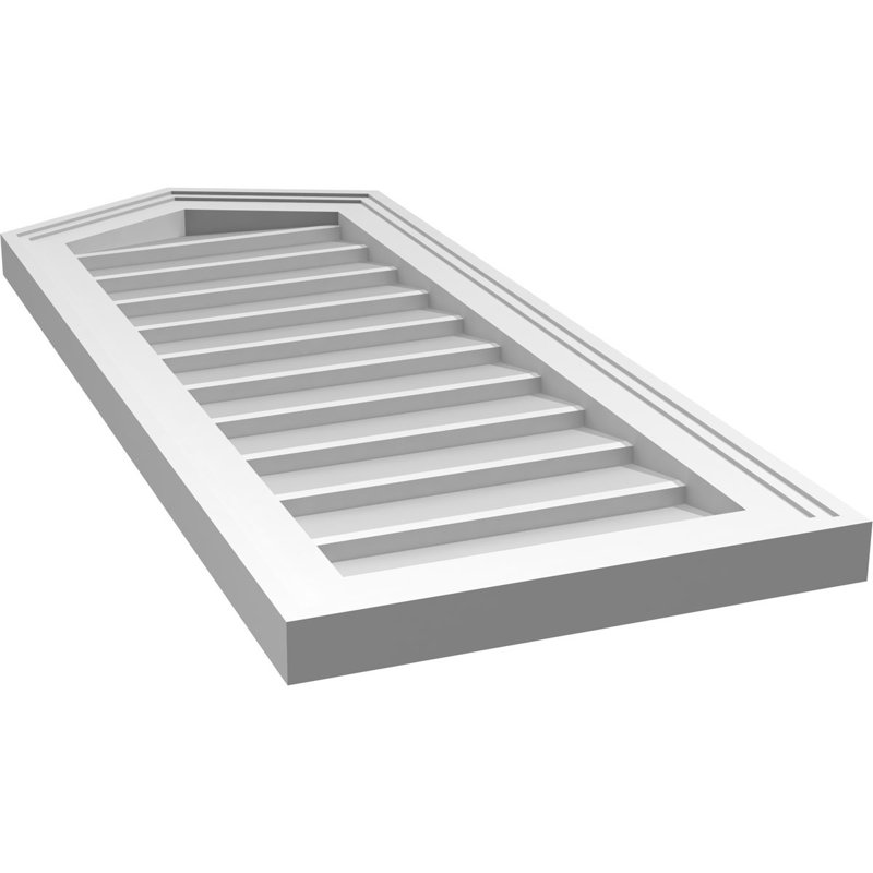 Ventilateur à pignon en uréthane non-fonctionnel Signature, H 34 po x l 14 po x P 1,5 po