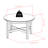 Aislin Solid Wood Coffee Table