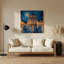 Cities Sofia Bulgaria Grey Metal Wall Art-854538572