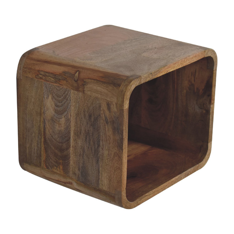 Centerport 30cm W Solid Wood Bedside Table