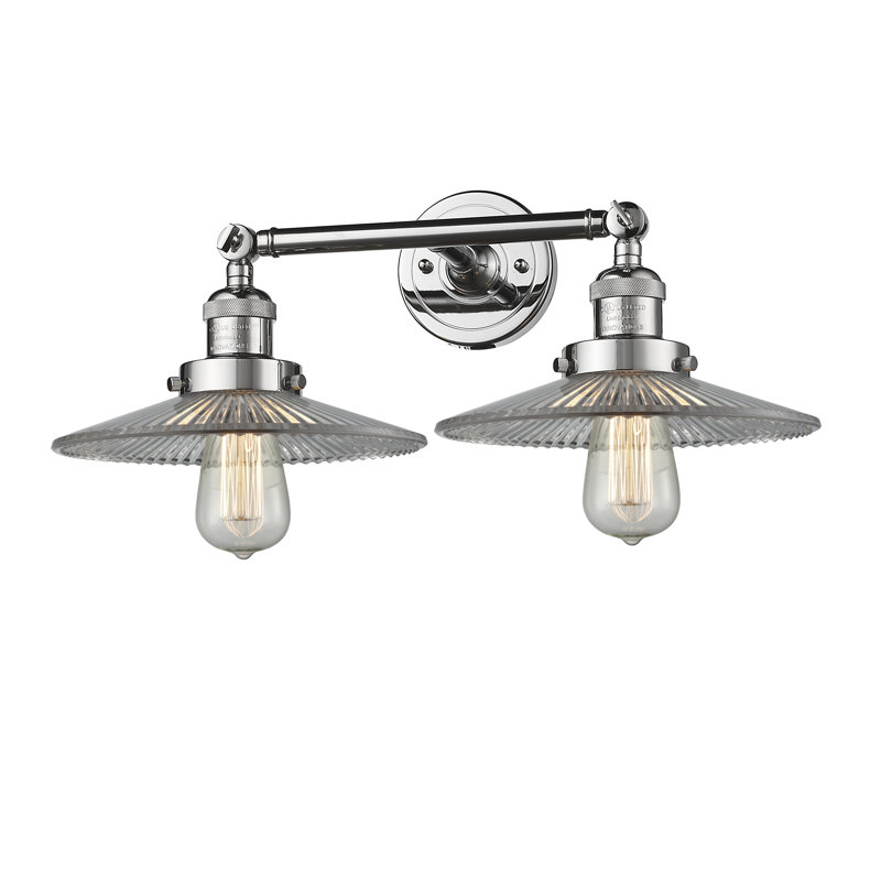 Miramontes 2 - Light Dimmable Vanity Light, 6 Watt Vinage LED Bulb, Polished Chrome