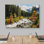 Automne, automne, arbre vibrant, rivière, nature, Wildernes - photographie