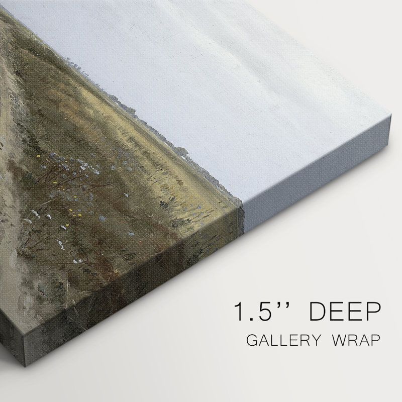 Paysages rétro-DCLxx - Cavas enveloppés de galerie, 8 x 12