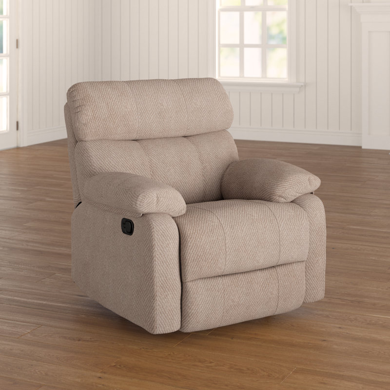 Fauteuil inclinable manuel Erma, Taupe