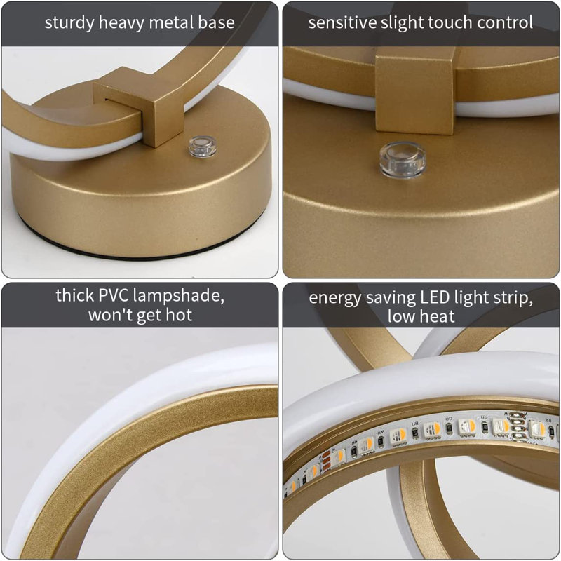 Desk Lamp, Gold