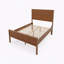 Structure de lit moderne en bois-133366090