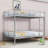 Metal Bunk Bed With Convertible Design And Safety Guardrails-2017273152-2017273155