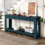 Console de couloir bleu foncé: Rectangulaire avec tiroir-184423030