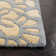Coreatha Hand Tufted Wool/Cotton Floral Rug in Cement