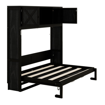 Lit escamotable avec armoires de rangement