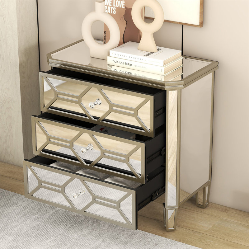 Commode 3 tiroirs Gabrisia