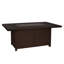 Elba Rectangle Aluminum Propane and Natural Gas Fire Pit Table-553030082-553030086-553550048