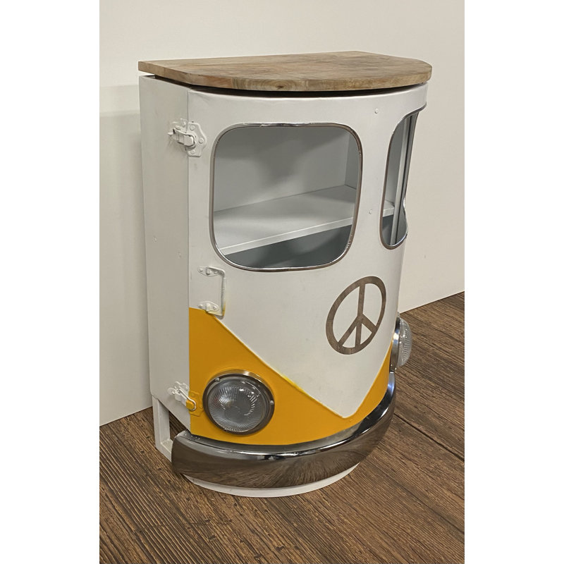 12.5'' W Nightstand, Yellow