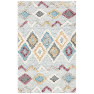 Glain Hand Tufted Wool Southwestern Rug