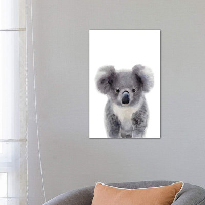 Baby Koala - Wrapped Canvas Painting