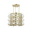 Toulouse Optic Glass Chandelier-1323521948