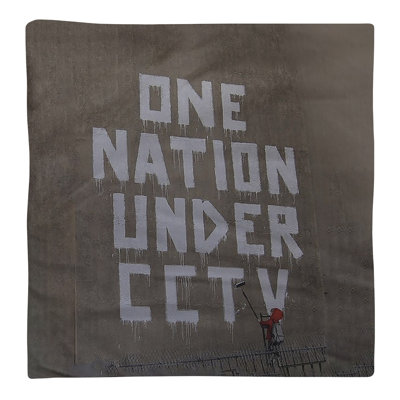 Banksy Graffiti No Pattern Square Napkin