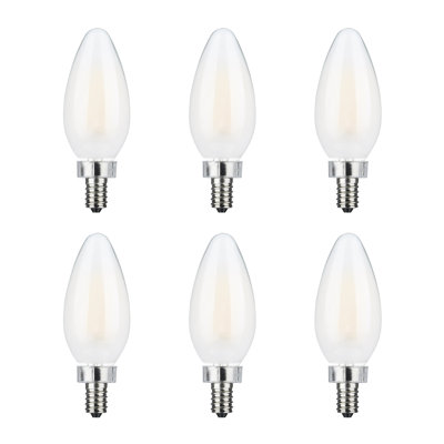 75 Watt Equivalent C11 E12/Candelabra Dimmable LED Bulb