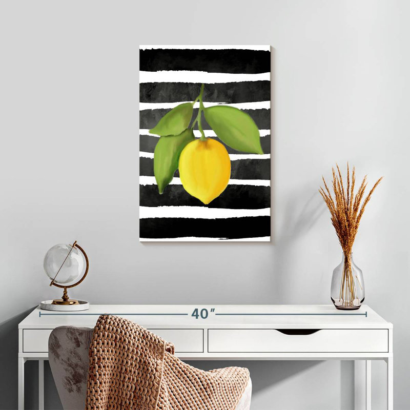 Fresh Lemons IV, 24" H x 16" W