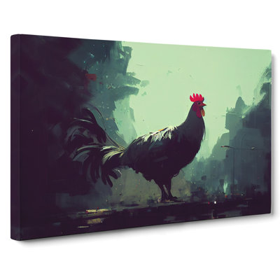 Rooster Art Painting Vol.2 - Wrapped Canvas