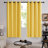 100 Percent Blackout with Liner Grommet Curtain Panel (Set of 4)-106344247-106344224