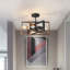 Aindrias 3 - Light Black Single Pendant