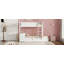 Lit superposé simple au-dessus de simple avec lit gigogne simple, rangement et bureau-114495823-114495818