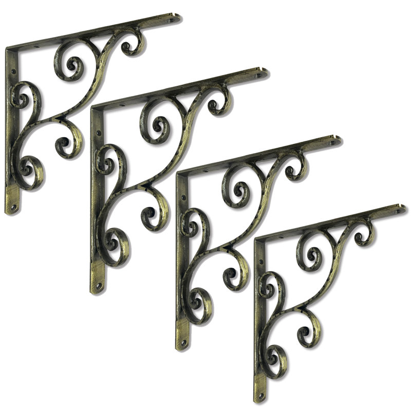 Support de tablette rustique Jeffersonville, Laiton antique